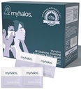 MyHalos® 48 Hydrating Eyelid Wipes for Dry Eye Relief - Hidratante e calmante Eye Wipes with Tea Tree - Ajuda com Blefarite & Computer Vision Syndrome, Blefarite Treatment for Eillids, Cleanser
