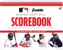 Franklin Sports MLB Baseball + Softball Scorebook - Livro para Estatísticas - Coaching Oficial Scorekeeper - 25 Jogos