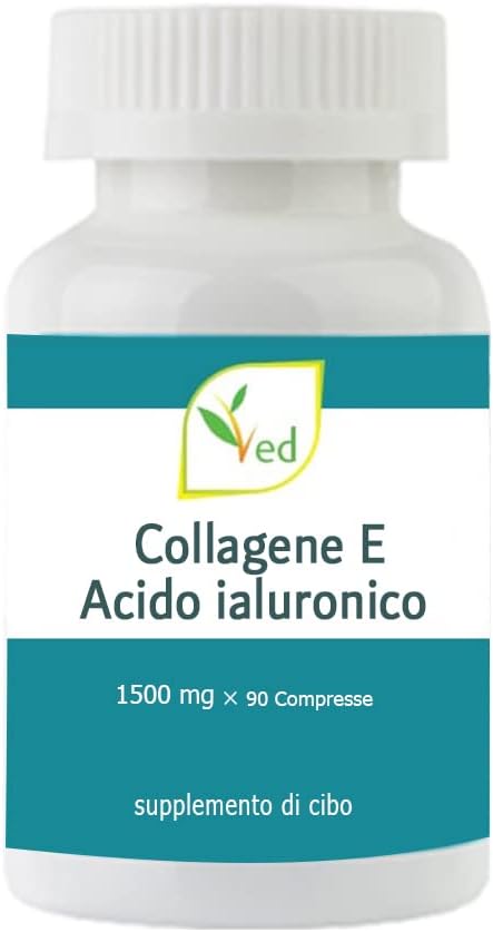 Ultra puro Colágeno 1200mg e 300mg de ácido hialurônico 90 Comprimidos. 1500 mg por comprimido