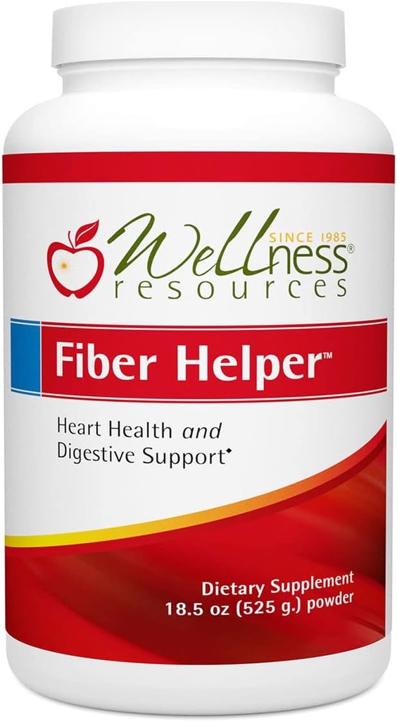 Ajudador de Fibra - Pó de Fibra Ultra Pura com Aveia Beta Glucan, Psilium e Arabinogalactan Fibras solúveis e insolúveis para a Saúde Digestiva, Destoxificação, Saúde do Coração (525 gramas)