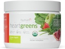 HumanN HeartGreens □ Superfood Organic Powder with Wheatgrass, Kale, Spinach, and Spirulina, USDA Organic Non-GMO, from The Makers of SuperBeets (Green Apple Flavor, 5.29-Ounce