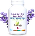 New Roots Lavandulin , suplemento de lavanda , lavanda orgânica e vitamina E , , calma estresse e apoio sono (30 Softgels)