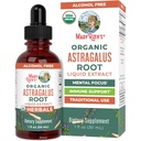 MaryRuth Orgânicos Astragalus raiz, Livre de açúcar, USDA Orgânico, Extrato de Astragalus para Imune Suporte e Foco, Drops líquidos de ervas, Não-GMO, Vegan, 1 Fl Oz