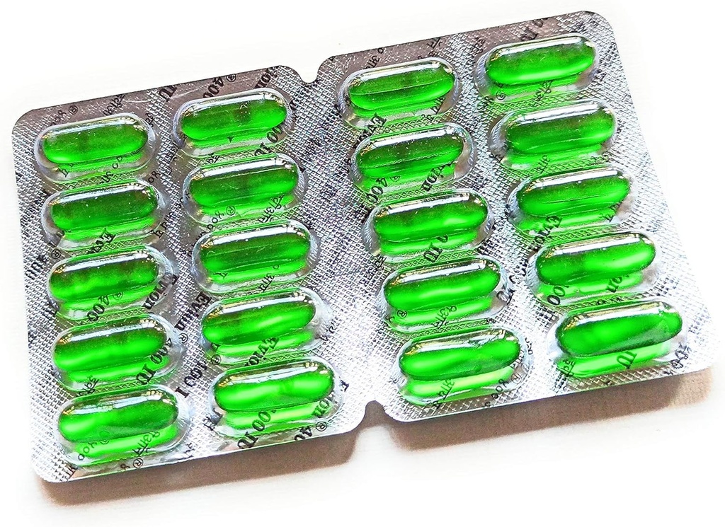 Evion Vitamina E (100 Cápsulas) 400mg