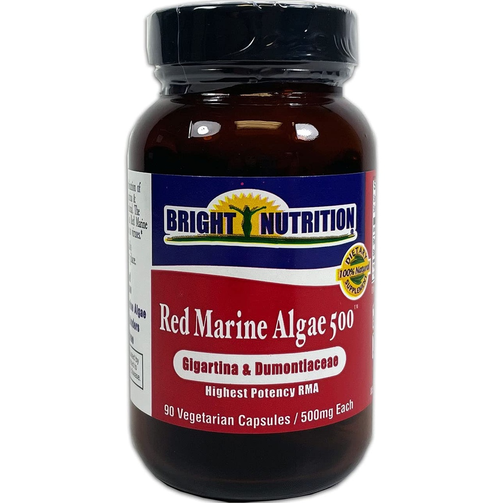 Algas marinhas vermelhas 500 - Gigartina & Dumontacea - 90 VCaps/500mg