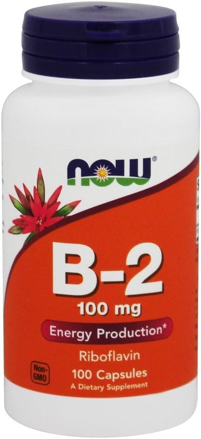 NOW Foods B-2 -- 100 mg - 100 Cápsulas
