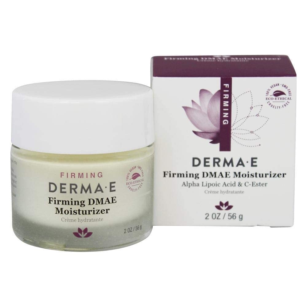 Derma E: Moisturizer Firme w/DMAE Alpha Lipoic & C- Ester, 2 onças (8 embalagem)