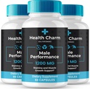 Encantamento de saúde, pílulas de Encantamento de saúde, cápsulas de Encantamento de saúde, Encantamento de saúde oficial para homens Cápsulas, Suplemento de Encantamento de saúde, SaúdeCharm All Natural Pastillas, 180 Cápsulas para 3 meses