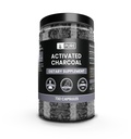 Puro Ingredientes Originais Carvão Ativado (730 Cápsulas) Sem enchimento de magnésio ou arroz, sempre puro, laboratório verificado