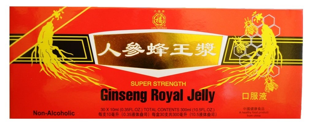 Ginseng líquido Royal Jelly Extract Honey Base (Pacote de 1)