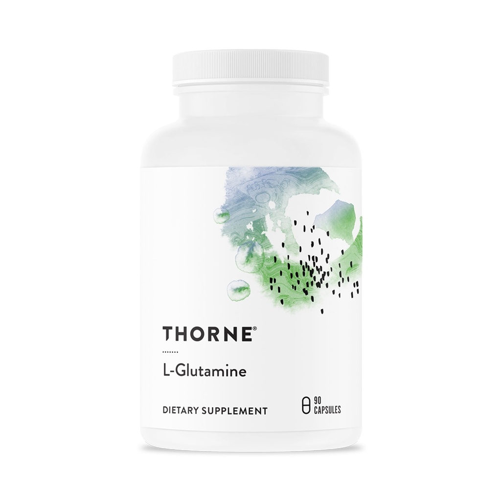 THORNE - L-Glutamina - Suplemento de Ácido Amino para a Saúde do GI e a Função Imunitária - Promove o reparo de células musculares pós-exercício* - 90 Servings