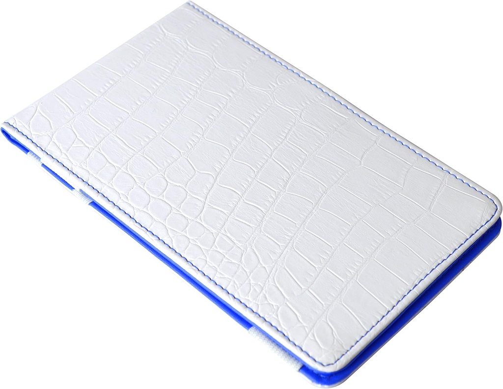 Premium Crocodile Effect Scorecard Holder com Ilimitado Printable Golf Game Trackers Folhas