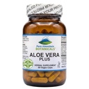 Pure Mountain Botanicals Aloe Vera Plus Cápsulas. 200:1 Extrato. Kosher orgânico seco Aloe Vera Gel, Marshmallow Root, Slippery Elm