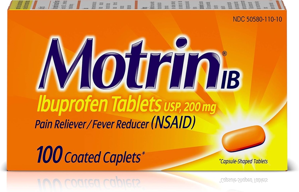 Redutor da Febre da Relíver da Dor IB da Motrina (AINE)