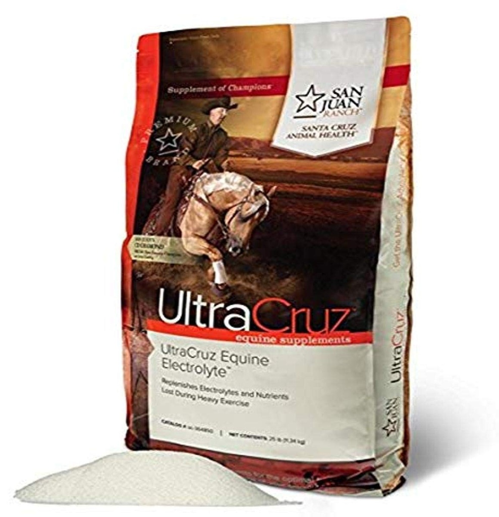 UltraCruz® Equine Elecountrolyte, 25 lb, Pó