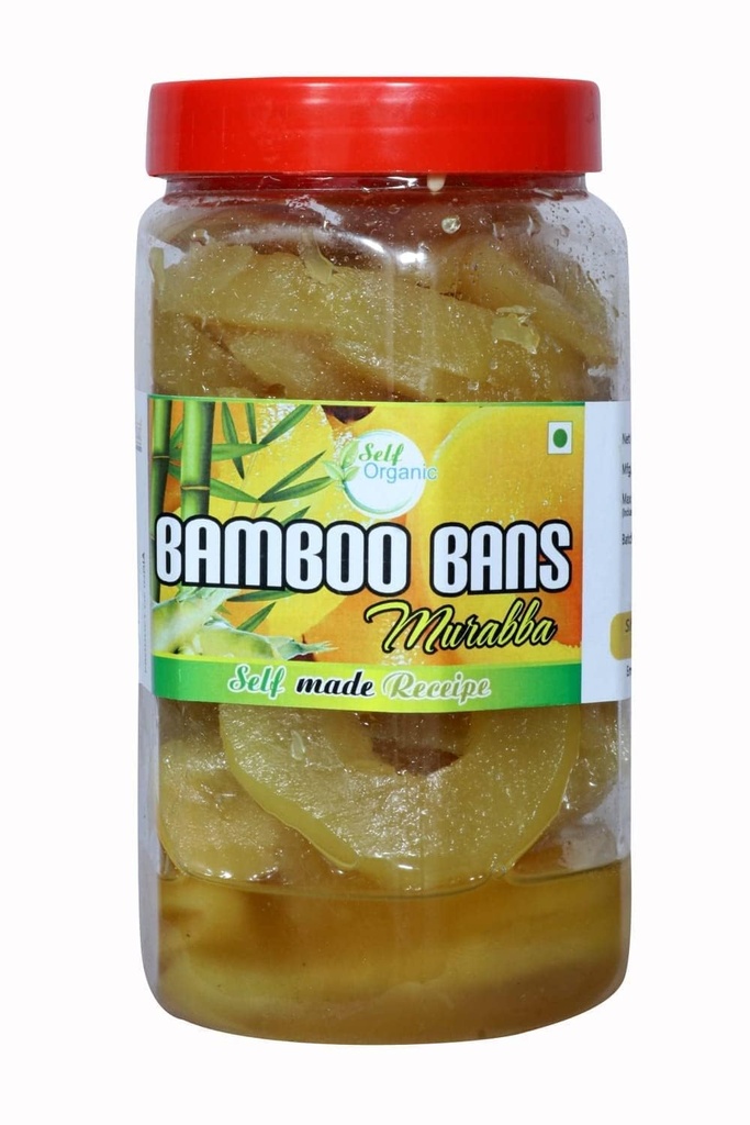 SENTA Caseira Delicioso Bambu Murabba Doce Fresco e Natural Pronto para Comer Bans Ka Morabba - Ajuda a Aumentar a Altura