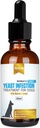 Tratamento de Infecção do Leveso Natural de Kilab para Cães. Suporta alívio saudável da coceira, alívio da inflamação, alívio da alergia e mais. Tratamento da infecção do Leveso de Dog. (60 ML)
