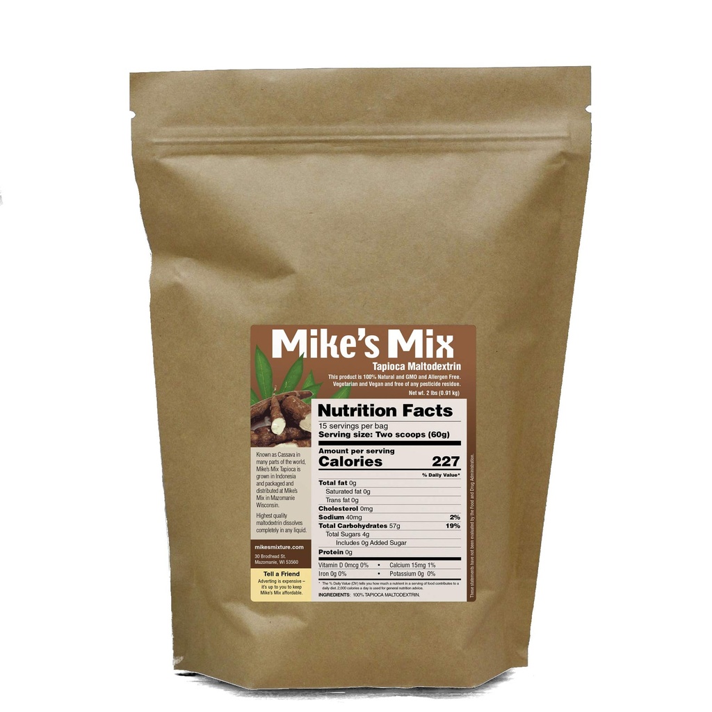 Mistura de Mike Tapioca Maltodextrina (2 lbs)