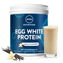 MRM Nutrition Egg White Protein (Pássaro branco) Vanilla Flavored (Pássaro sem gordura 23g) com enzimas digestivas (Pássaro mais alto valor biológico)