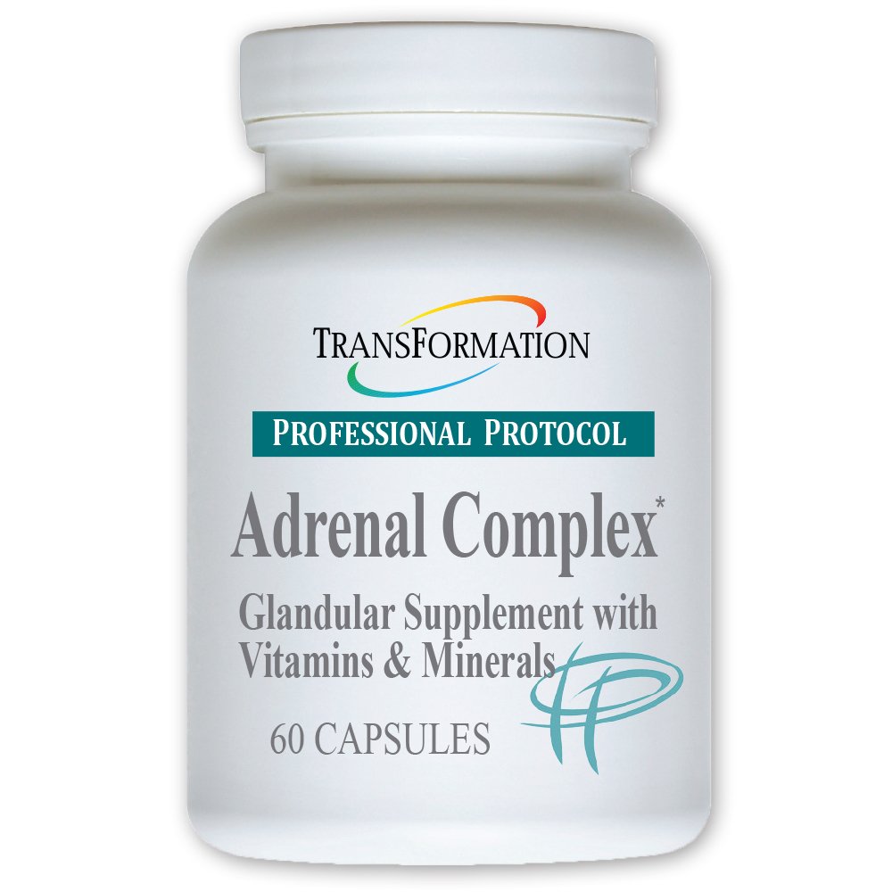 TRANSFORMAÇÃO A GÊNESE DA BOA SAÚDE Enzimas Complexo Adrenal - 60 Cápsulas - Formulação Sinérgica de Ervas e Vitaminas para Apoiar um Sistema Endocrino Saudável