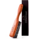 Escova de barba por ZilberHaar - Bristles de javali Stiff para o grooming masculino - endireita e promove o crescimento - trabalha com óleo de barba e bálsamo - para kits de barba - 6 polegadas de comprimento