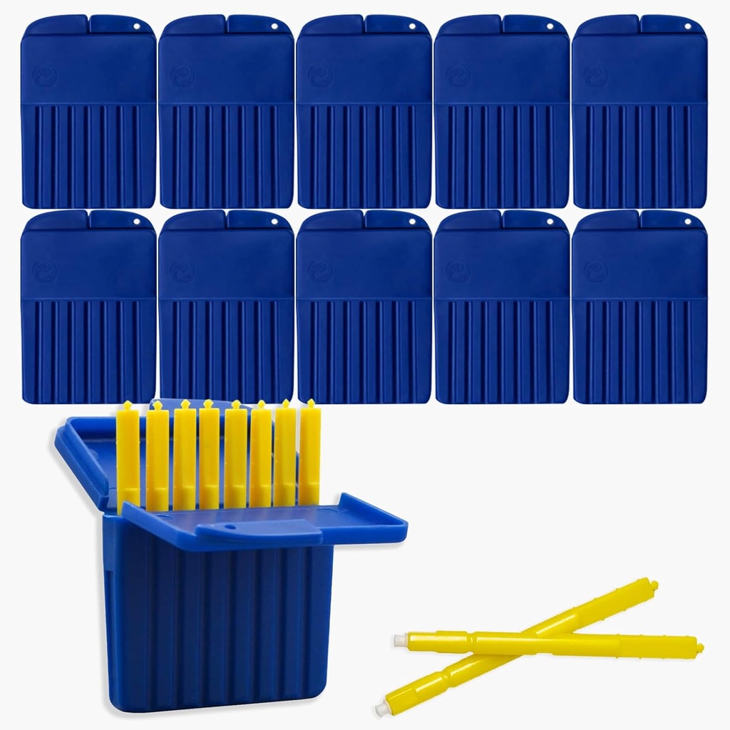 (80 Pcs) Starkey Ouvir claro aparelho auditivo Guardas de cera filtros, Starkey Guardas de cera para aparelhos auditivos Acessórios, aparelhos auditivos Suprimentos Kit de limpeza, Ear Replacement Parts Cleaning Tool (10 embalagens)