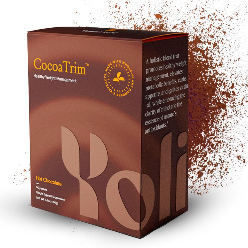 Yoli® CocoaTrim - Supressor de desejos de alimentos - Chocolate Flavored Suplemento Pó