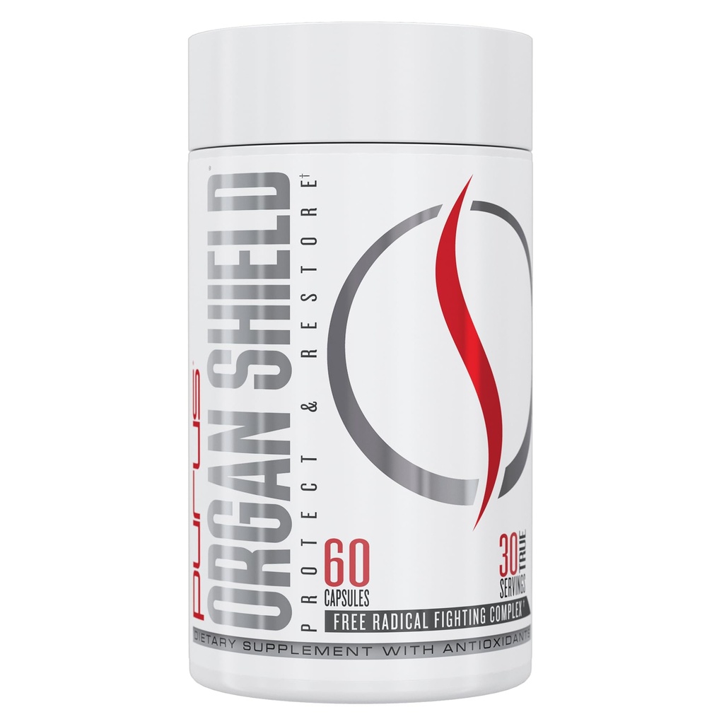 Purus Labs Organ Shield Active Antioxidant (antioxidantes baseados em plantas)
