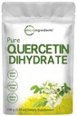Pure Quercetin Dihydrad Powder, Quercetin 500mg Por Serving, 100 Grams, Mais Biodisponível grau e enchimento livre, poderoso antioxidante suporta energia, sistema imunológico, sem OGM e Vegan