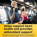 Nature Made CoQ10 100mg com Extrato de Pimenta Negra para Absorção de Nutriente Melhorada, Suplemento Dietário para Apoio à Saúde do Coração, 30 Softgels, Fonte de 30 dias (Pacote de 2)
