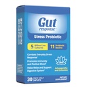 Stress Probiótico para homens e mulheres, Diminui o envelhecimento digestivo, Aumenta o sistema imunológico, Promove a calma, Ashwagandha, L-Glutamina, Não-GMO, Glúten livre & Vegan, 5 bilhões UFC, 30 Caplets