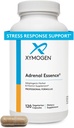 XYMOGEN Essência Adrenal - Suporte Adrenal com Ervas Adaptogênicas (Cordyceps, Rhodiola Extract, Ginseng) + B Vitaminas - Ajuda Suporte Níveis de Energia Saudáveis e Função Imune Saudável (120 Cápsulas)