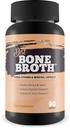 Best Bone Broth Cápsulas - Bone Health & Immunity Supplement - Bone Broth Powder Cápsulas Alternativas - Bone Health Suplementos Mulheres Mais de 50 & Bone Health Suplementos para Homens - Vitamina D Bone Health
