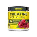 Pó de HCl Creatina CON-CRET Muscle, Cognitive, Cellular Energy Support - Sem Bloating ou Cãibras - EUA Made & NSF Certified - Framboesa (64 Serving)