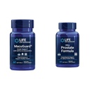 Extensão de vida Suporte Ocular Macuguard com açafrão e astaxantina 60 Count e Ultra Prostate Formula Saw Palmetto 60 Softgels