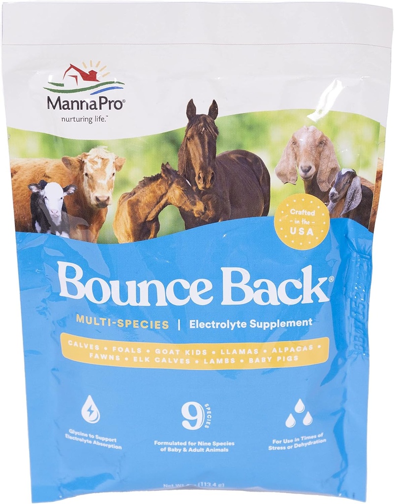 Manna Pro Bounce Back, 4 onças