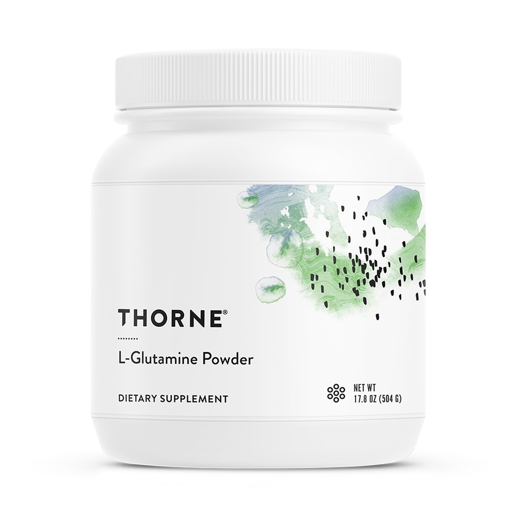 THORNE - Pó de L-Glutamina - Pó de Glutamina para a Saúde GI e a Função Imunológica* - 17,8 Oz