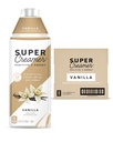 Creme de CAFÉ SUPER Isenção de Açúcar 25.4 Fl Oz, Pacote de 6 .. Keto Creamer Café .. 0g Açúcar, 1g Proteína, 15 calorias .