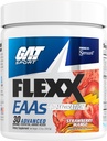 GAT SPORT Flexx EAA + Hydration, Advanced Essential Amino Acids, 30 Servings (Strawberry Mango)