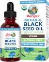MaryRuth Organics Black Seed Oil Liquid Drops Cold Pressed □ Fornecimento de 3 meses □ USDA Orgânico Black Cumin Seed Oil