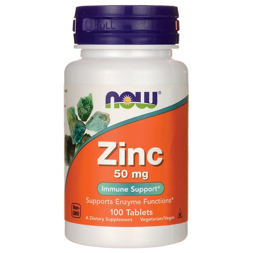 Gluconato de zinco, 100 comprimidos / 50mg