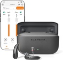 Auxílios auditivos Alpha Pro, Auxílios auditivos Bluetooth OTC para idosos Adultos, Auxílio auditivo recarregável inteligente com cancelamento de ruído de IA, Bluetooth habilitado & App Control Auxílio auditivo, ajuste confortável
