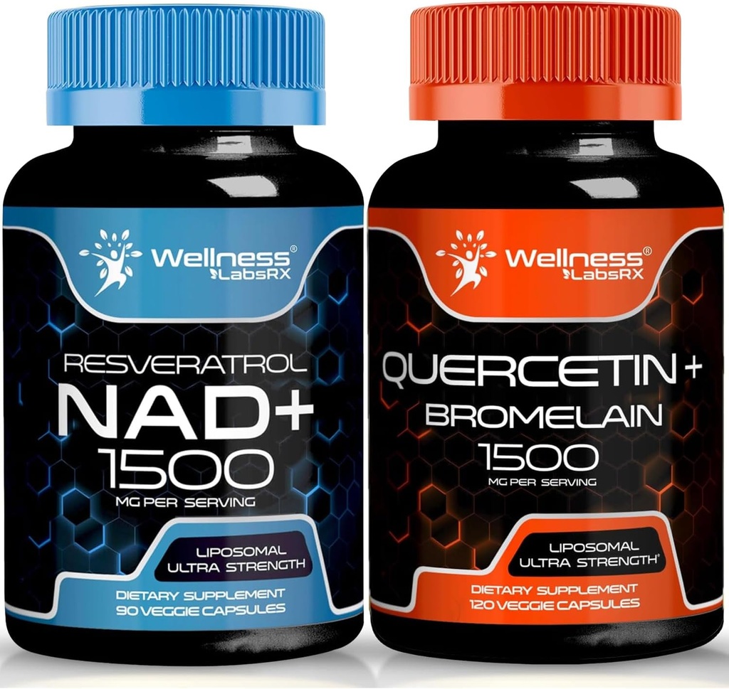 WELLNESS LABSRX Quercetin com Bromelain .