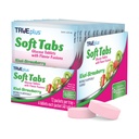 TRUEplus® Tabs Soft Comprimidos de glucose – 12 embalagens – 48 abas (Kiwi Strawberry)