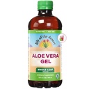 Lily Of the Desert Aloe Vera Gel, Conservative Free - Folha inteira filtrada espessa consistência Aloe Vera Beber com vitaminas naturais, Enzimas Digestivas para a saúde gut, Bem-estar, Pele brilhante, 32 Fl Oz