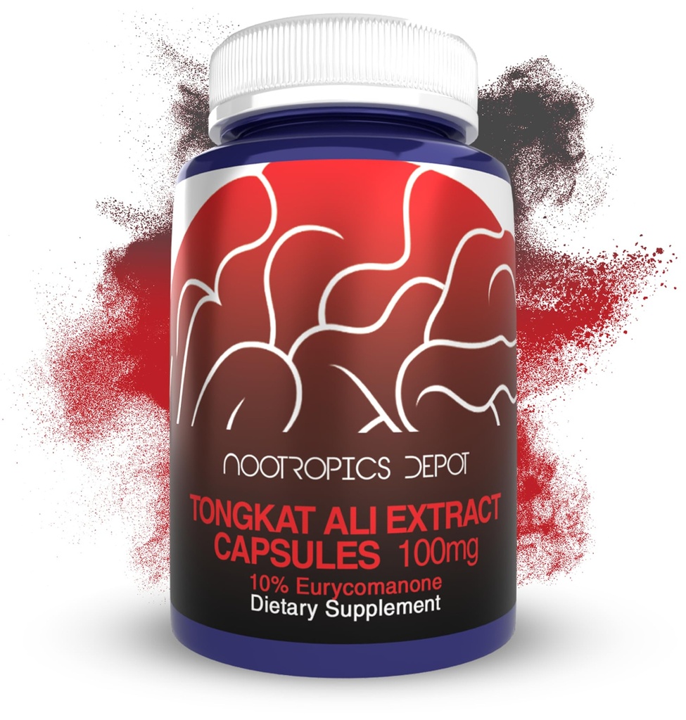 Nootropics Depot Tongkat Ali Extract Cápsulas (100mg)