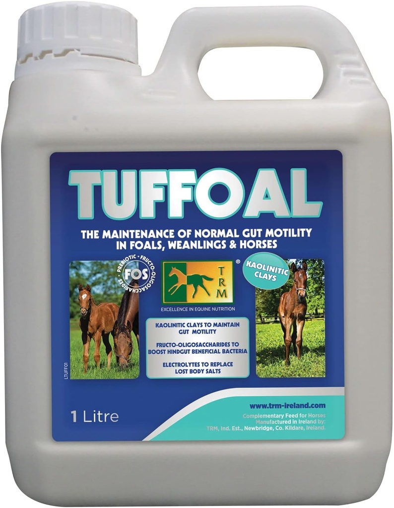 TRM Tuffoal Suplemento de Motilidade de Gut com argilas cauliníticas e pectina - 33.8 fl oz (1 litro) - 33.8 fl oz