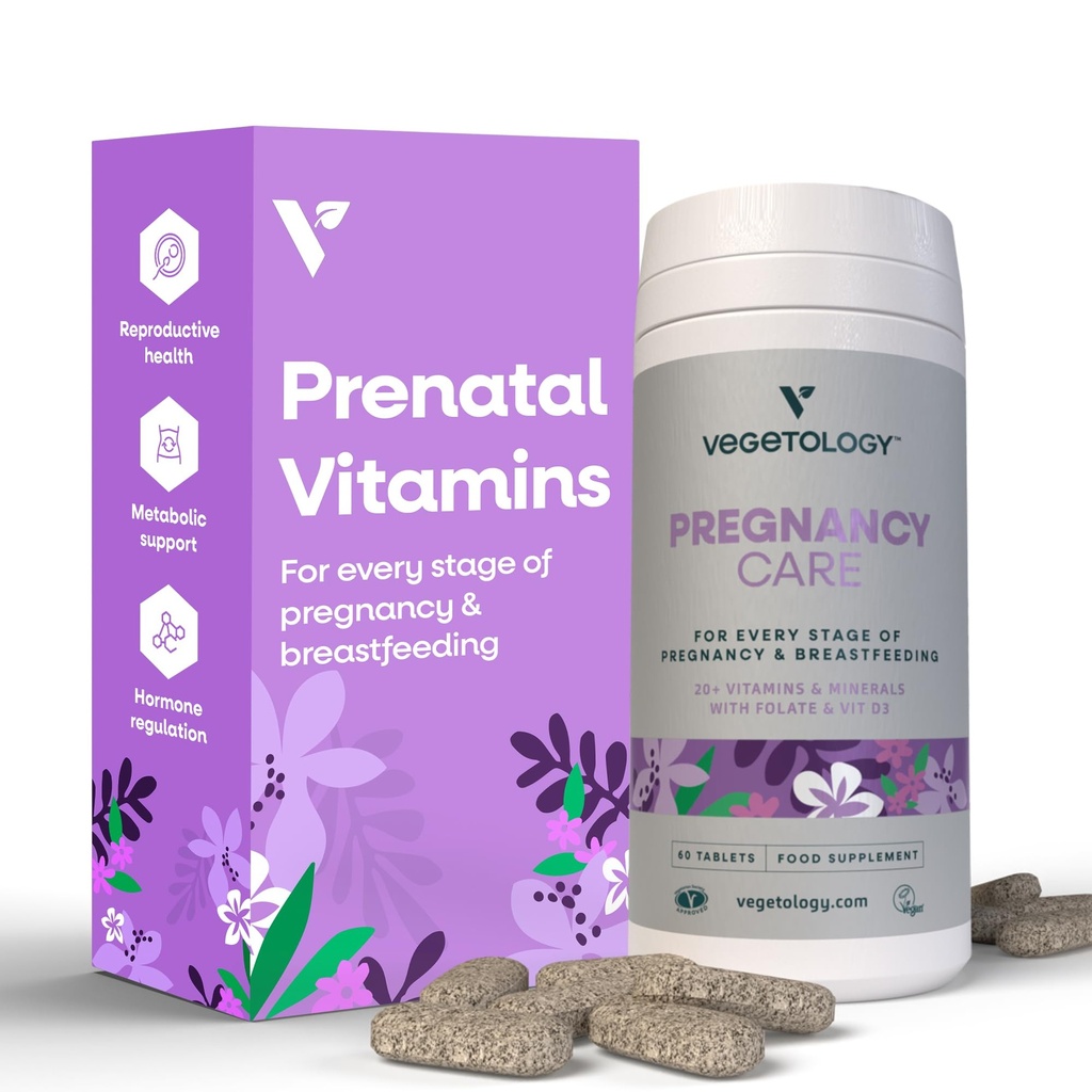 Gravidez Vitaminas para as mulheres – Vitamina pré-natal e vitaminas pós-natais para a amamentação Mães w/20+ Vitaminas, Folato e Mais – Vegan Vitaminas pré-natais para cada estágio de gravidez (60 Ct)