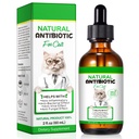 Antibióticos de gato, Antibióticos para gatos, Antibióticos de gato naturais Suplementos de ervas multivitamina 60ml