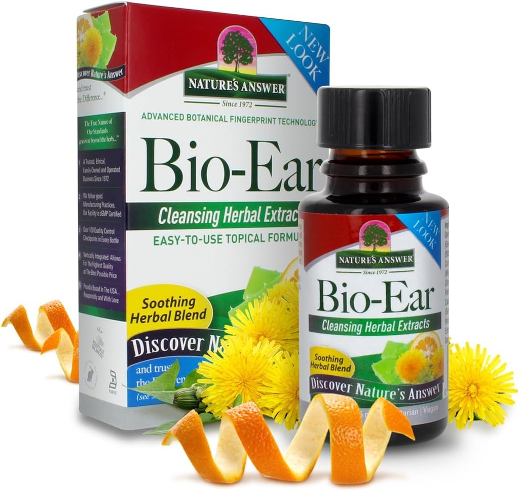 Fórmula tópica Bio-Ear da Resposta da Natureza, 0,50-Ounce